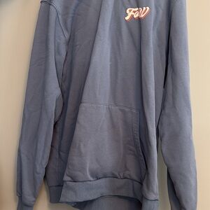 Blue Hoodie Sweatshirt